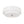 Modern Double Layer Concentric Linen Fabric Round Semi Flush Mount