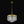 Modern 5-Light Ice-Patterned Rectangular Glass Round Convertible Design Chandelier