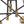 Luminaire suspendu moderne à 6 lumières, globe en verre à bulles et fer, style Sputnik.