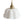 Natürliche botanische Creme Lotusblatt gewellter Rand milchige Glas-Pendelleuchte