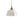 Natürliche botanische Creme Lotusblatt gewellter Rand milchige Glas-Pendelleuchte
