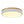 Natural Wood Trim Dimmable LED Round Flush Ceiling Light