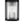 Outdoor IP23 Square Lantern Ribbed Clear Glass Wall Sconce with Auto Light Sensor