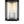 Outdoor IP23 Square Lantern Ribbed Clear Glass Wall Sconce with Auto Light Sensor