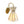 Wandleuchte Petal Shell, einflammig | Antikgold E27 Nachttischleuchte