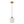 Soft 1-Light Vintage Cream Style Floral Milky Glass Pendant Light
