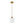 Soft 1-Light Vintage Cream Style Floral Milky Glass Pendant Light