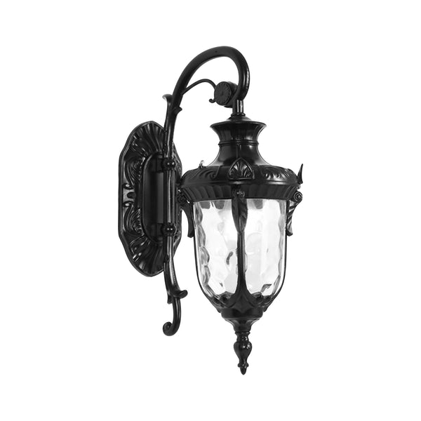 Traditional Outdoor IP65 Waterproof Hammer Water Glass Wall Sconce
