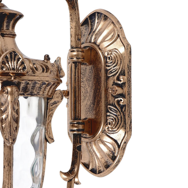 Traditional Outdoor IP65 Waterproof Hammer Water Glass Wall Sconce