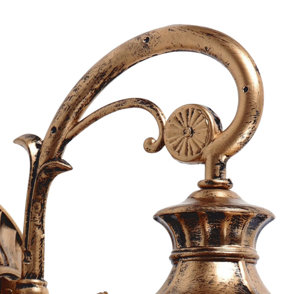 Traditional Outdoor IP65 Waterproof Hammer Water Glass Wall Sconce