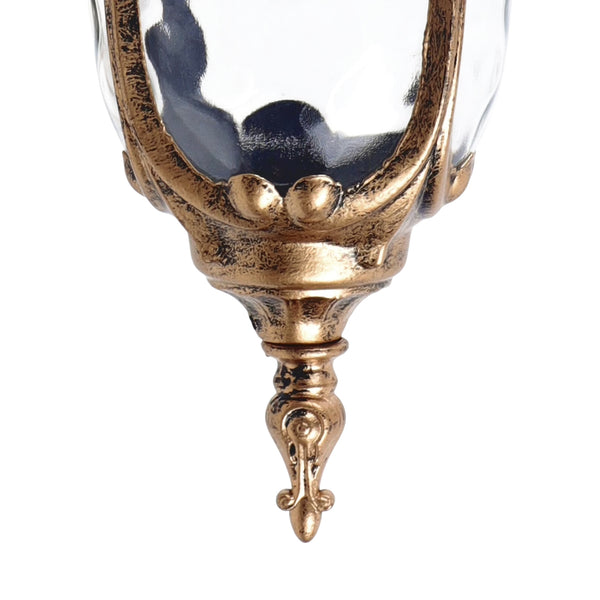 Traditional Outdoor IP65 Waterproof Hammer Water Glass Wall Sconce