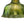 Vintage Wandleuchte mit 1 flammigem gestreiften Glasschirm und Schwanenhals