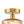 Vintage Retro Smoky Swirl Amber Glass Semi-Flush Ceiling Light