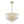 Bauhaus 5-Light Brass Round Drum Tiered Crystal Chandelier - Yiilighting