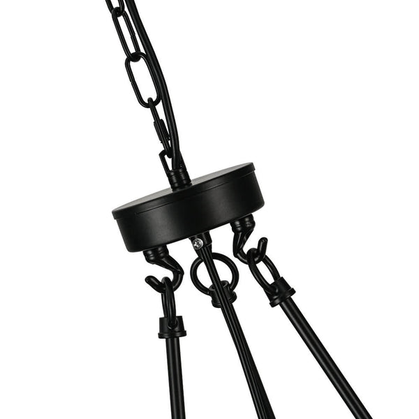 Bauhaus 5 - Light Drum Crystal Chandelier with Adjustable Chains/Rods - Yiilighting