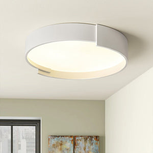 Circular Round LED Flush Mount Thin Ceiling Light - Yiilighting