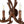 Country Rustic Deer Antler Two Candle Style Wall Sconce - Yiilighting