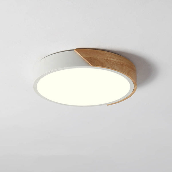 Dimmable Modern LED Round Flush Mount Ceiling Light - Yiilighting