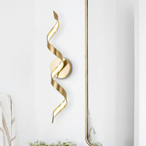 Dimmable Modern LED Spiral Sleek Bar Wall Sconce - Yiilighting