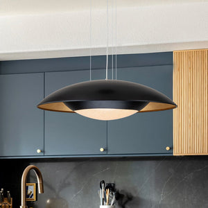 Dimmable Modern Saucer UFO LED Pendant Light - Yiilighting