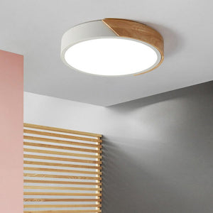 Dimmable With Romote Control LED Round Flush Mount Ceiling Light - Yiilighting