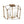 French Vintage Candle - Style Cage Semi Flush Mount Ceiling Light - Yiilighting