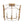 French Vintage Candle - Style Cage Semi Flush Mount Ceiling Light - Yiilighting