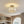 Glam Single Light Round Crystal Flush Mount Ceiling Light - Yiilighting