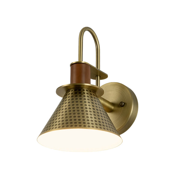 Industrial 1 - Light Hammered Cone Shape Wall Sconce - Yiilighting