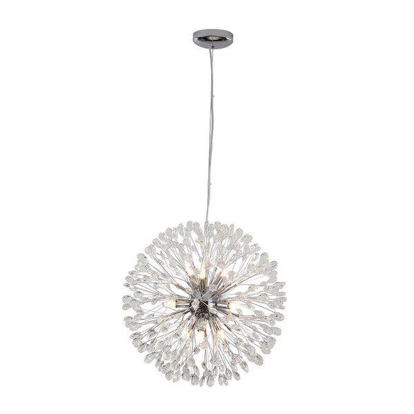 Luxury 9 - Lights Bloom Firework Crystal Chandelier - Yiilighting