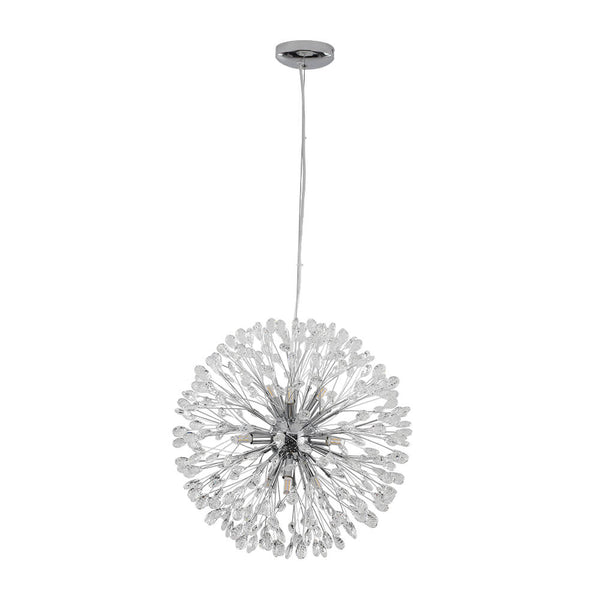 Luxury 9 - Lights Bloom Firework Crystal Chandelier - Yiilighting