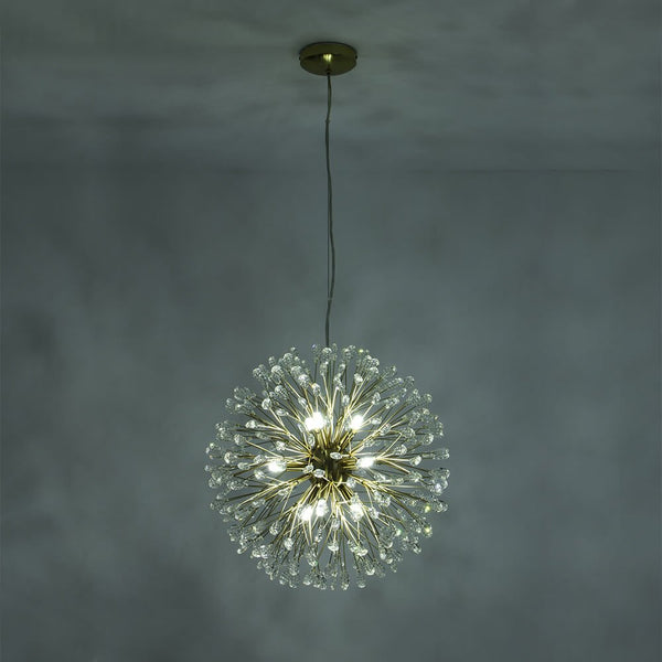 Luxury 9 - Lights Bloom Firework Crystal Chandelier - Yiilighting