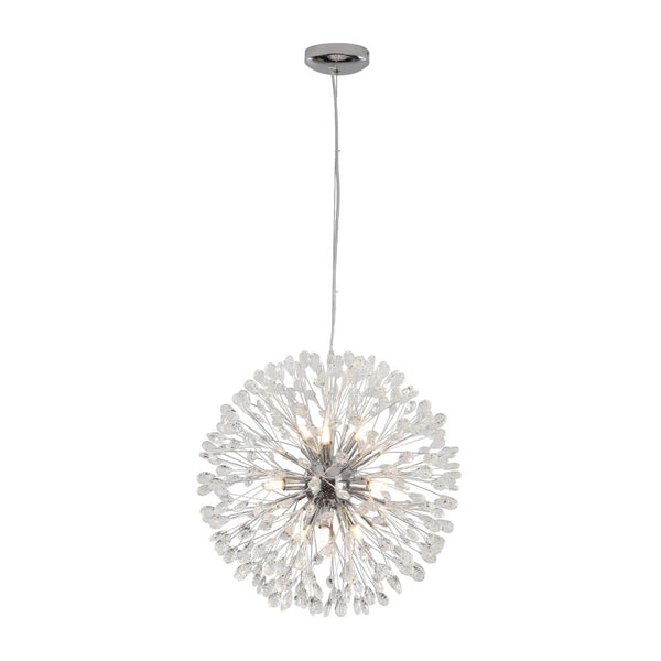 Luxury 9 - Lights Bloom Firework Crystal Chandelier - Yiilighting