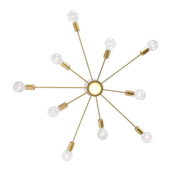 Mid Century Modern 10 - Light Sputnik Ceiling Light - Yiilighting