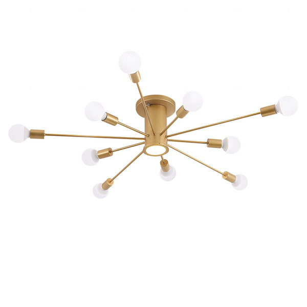 Mid Century Modern 10 - Light Sputnik Ceiling Light - Yiilighting