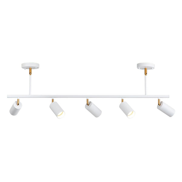 Mid - Century Modern 5 - Light Track Kit Linear Chandelier - Yiilighting