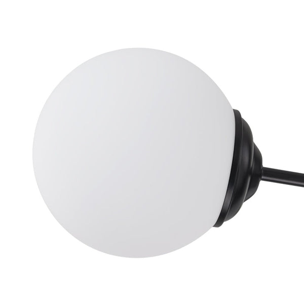 Mid - Century Modern Sputnik Opal Globe Chandelier - Yiilighting