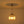 Mid-Century Ripple Glass Globe Pendant Light | Brushed Brass - Yiilighting