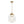 Mid-Century Ripple Glass Globe Pendant Light | Brushed Brass - Yiilighting