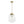 Mid-Century Ripple Glass Globe Pendant Light | Brushed Brass - Yiilighting