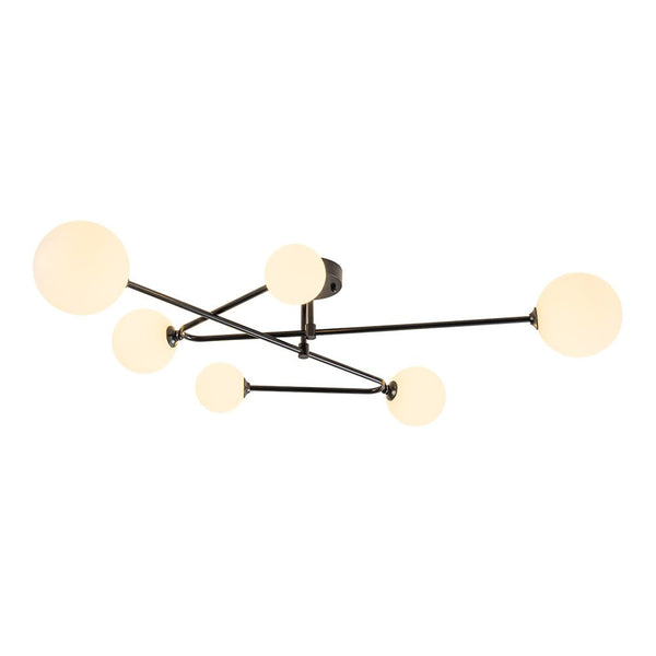 Mid-Century Sputnik 6-Light Ceiling Light - Yiilighting