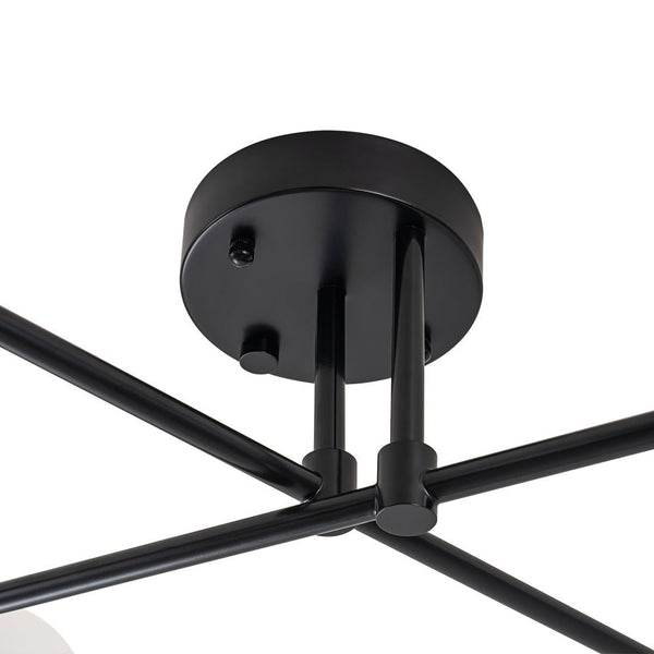 Mid-Century Sputnik 6-Light Ceiling Light - Yiilighting