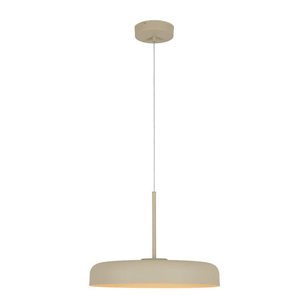 Minimalist 1 - Light Downward Shallow Pan - Shaped LED Pendant - Yiilighting