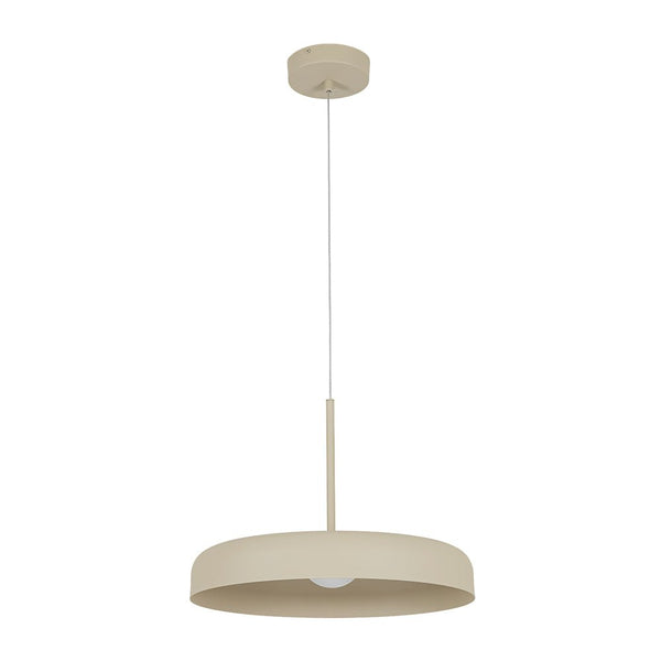 Minimalist 1 - Light Downward Shallow Pan - Shaped LED Pendant - Yiilighting