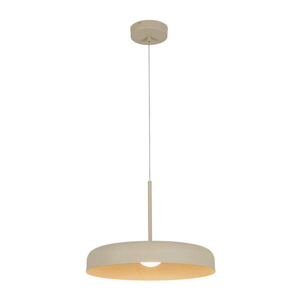 Minimalist 1 - Light Downward Shallow Pan - Shaped LED Pendant - Yiilighting