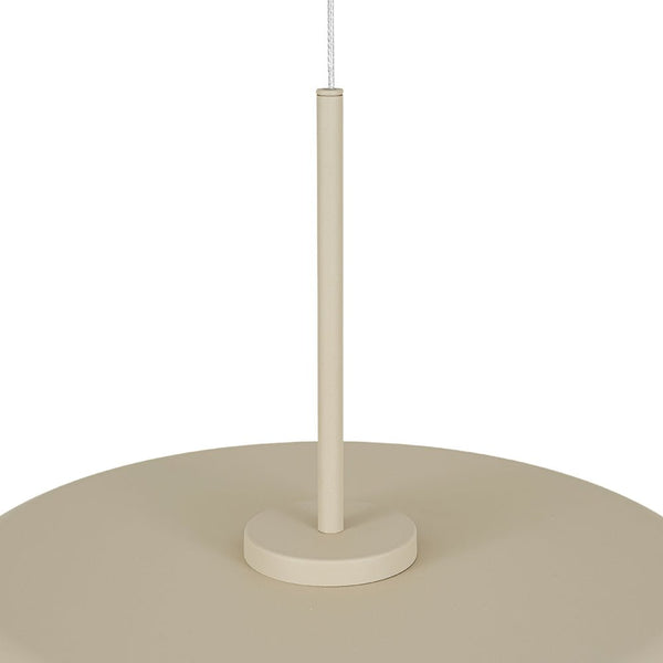 Minimalist 1 - Light Downward Shallow Pan - Shaped LED Pendant - Yiilighting
