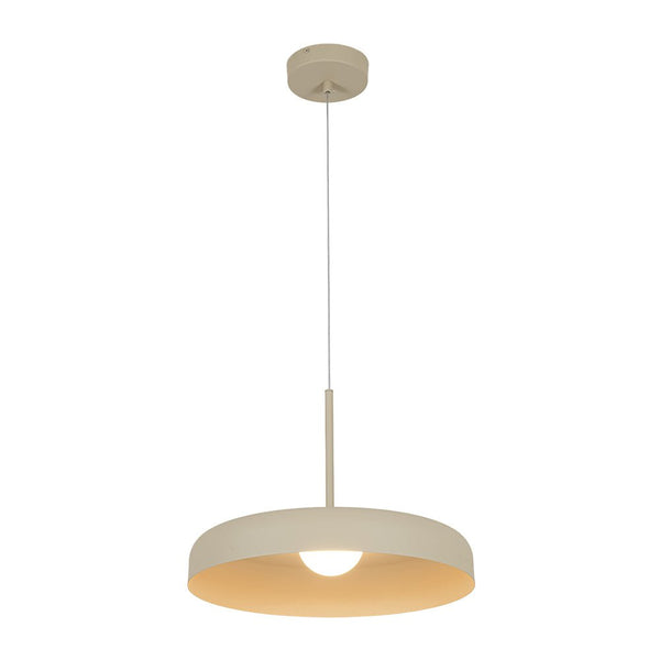 Minimalist 1 - Light Downward Shallow Pan - Shaped LED Pendant - Yiilighting