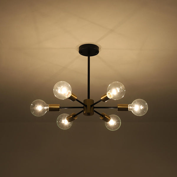 Minimalist 6 - Light Sputnik Chandelier - Yiilighting