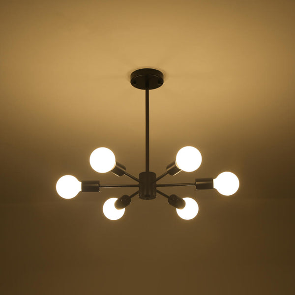 Minimalist 6 - Light Sputnik Chandelier - Yiilighting