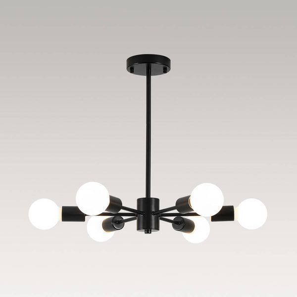 Minimalist 6 - Light Sputnik Chandelier - Yiilighting